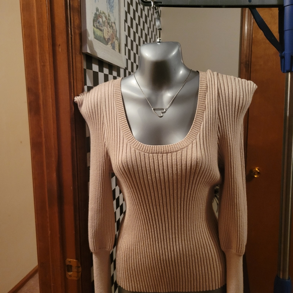 Beige Express Sweater